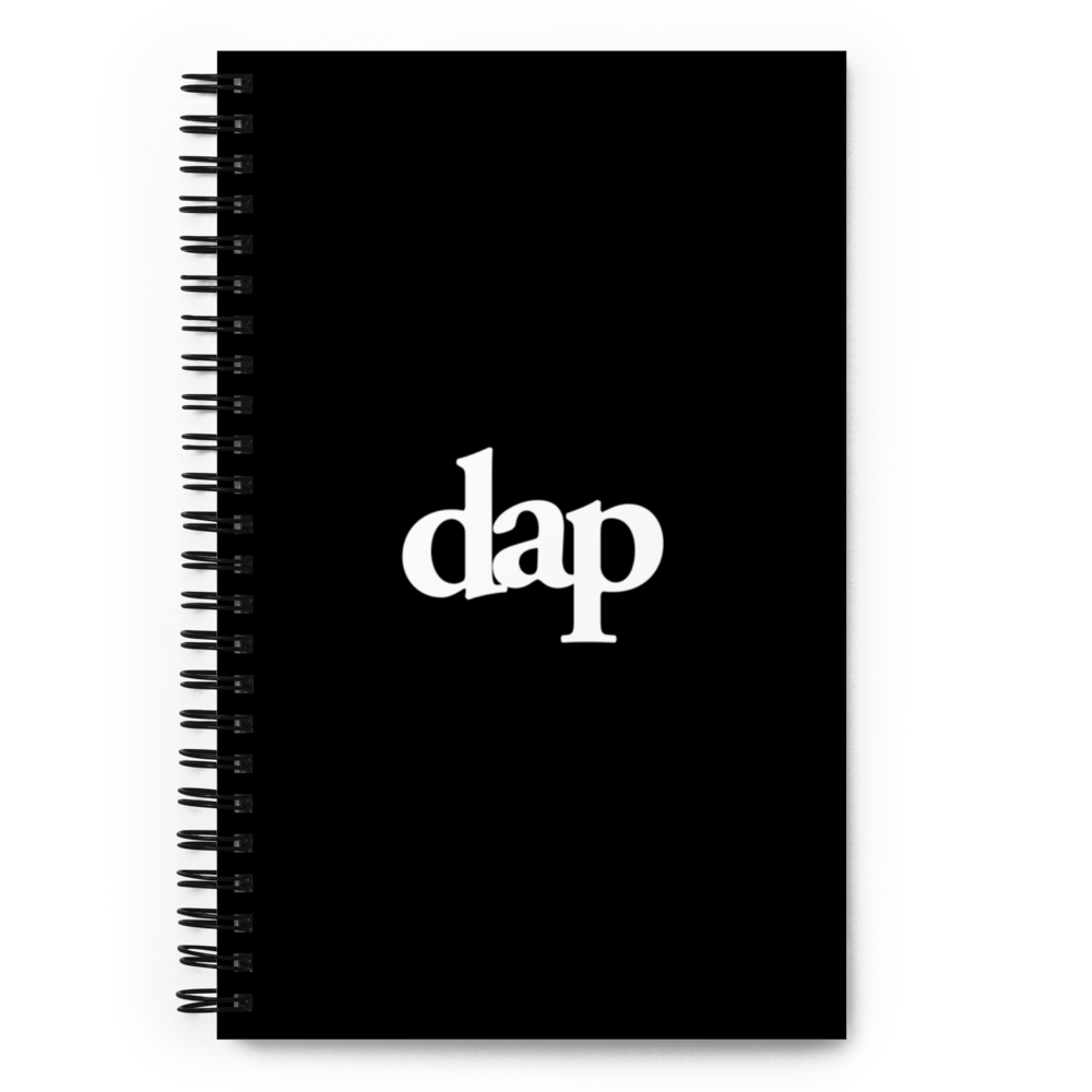 dap spiral notebook